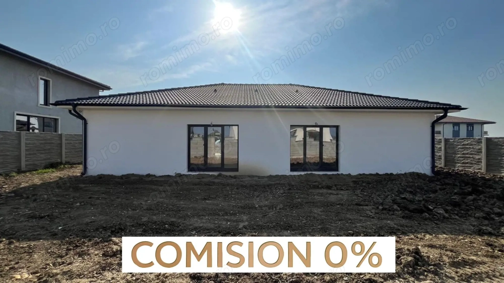 COMISION 0% | Duplex pe parter Mosnita Noua | 72 mp utili | 3 camere.