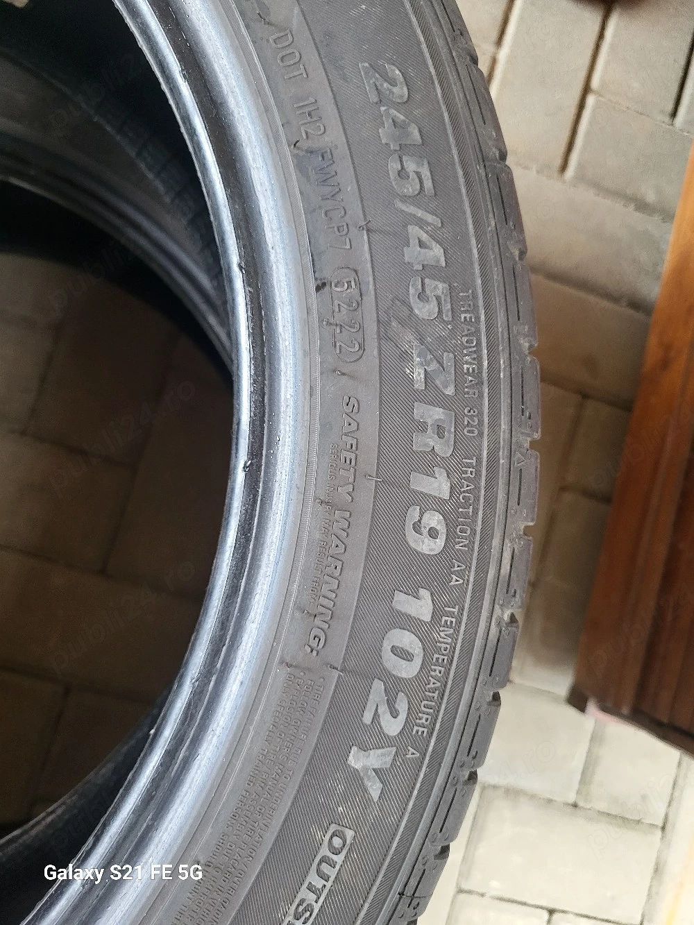 2Anvelope de vara 245/45R19