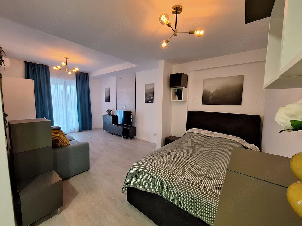 Garsoniera | Complex Novum Viilor | Bloc Nou- Prima Inchiriere 