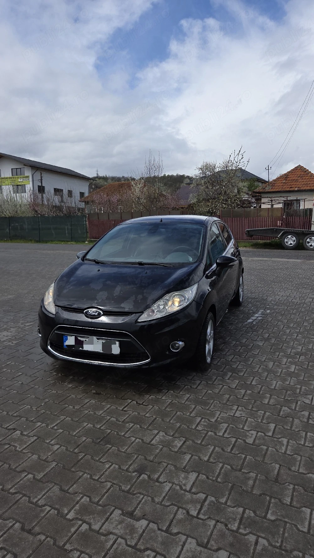 Ford fiesta 1.6 diesel interior piele euro 5