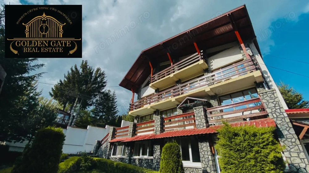 Busteni - Prahova | Vila 500 MP | 13 Camere |  7 Bai | Centrala 