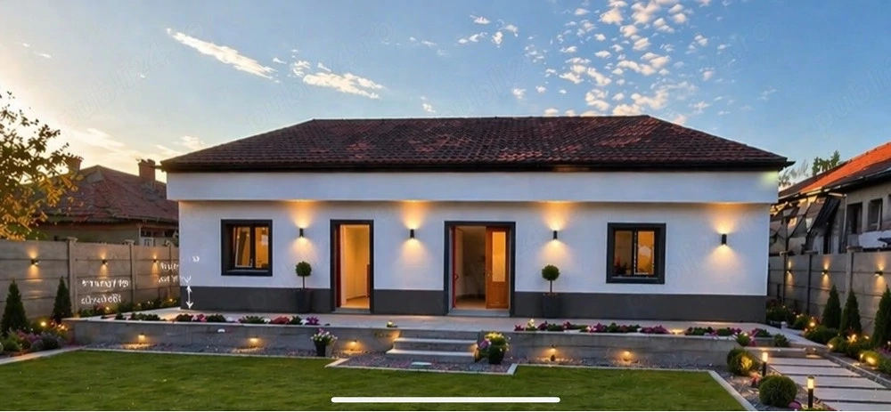 De vanzare casa 2 dormitoare un living baie 60mp plus teren in curte 