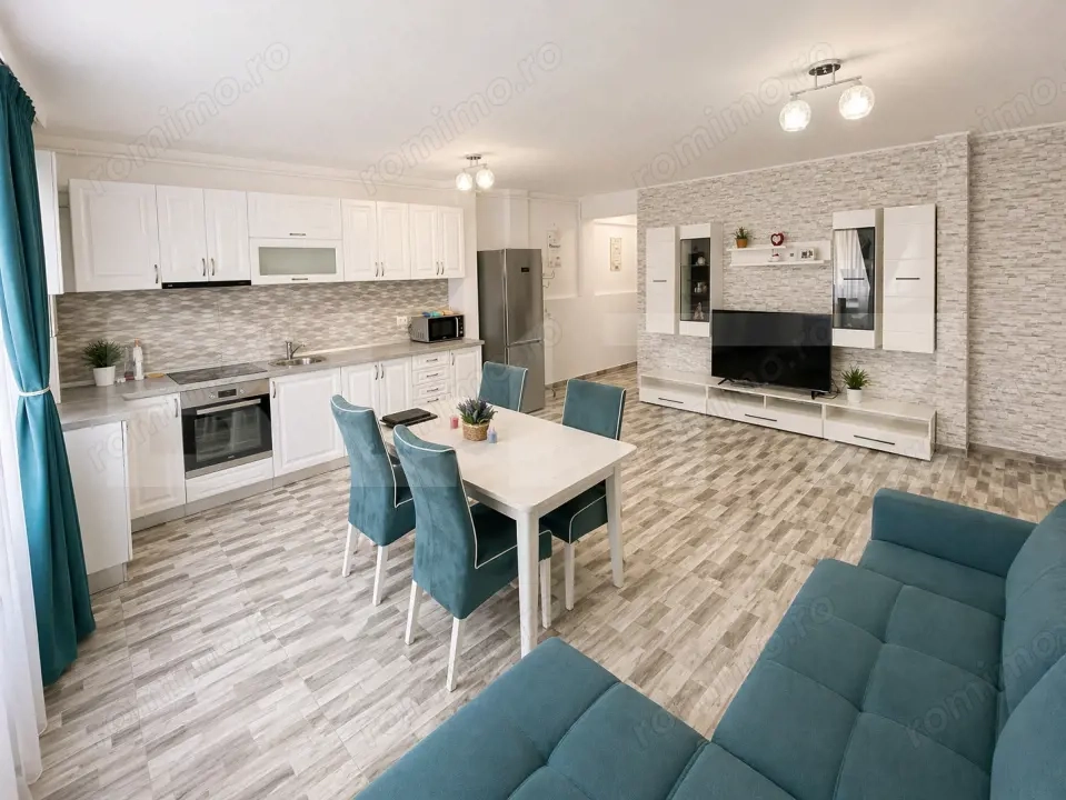 Apartament 2 camere, 57,5 mp, la cheie, parcare, zona Vivo