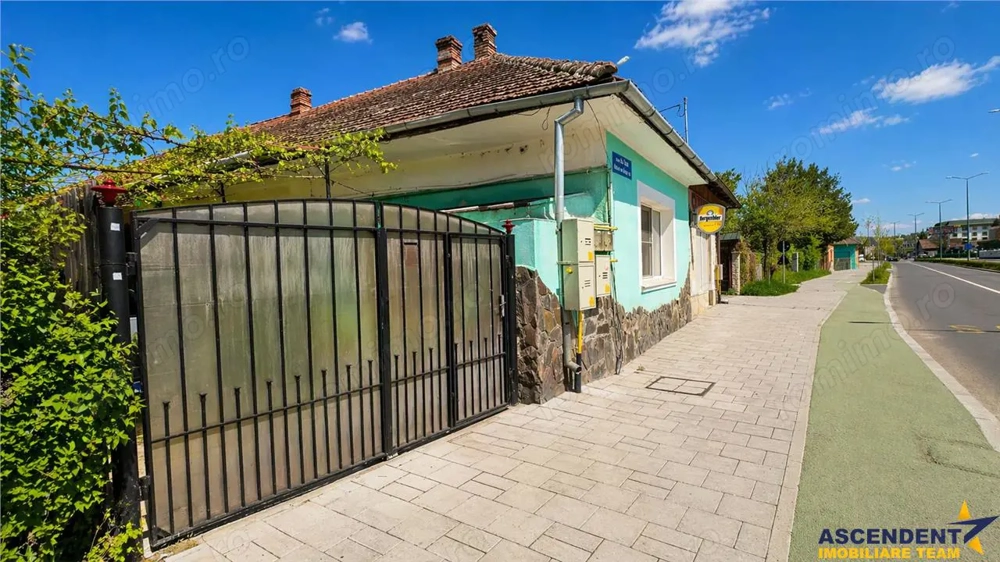 1.250 mp teren intravilan + casa, Gheorge  Doja, recomandat si business  investitie