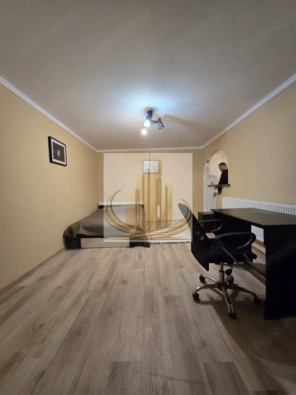 Apartament 1 cameră, 32 mp, balcon închis, complet mobilat