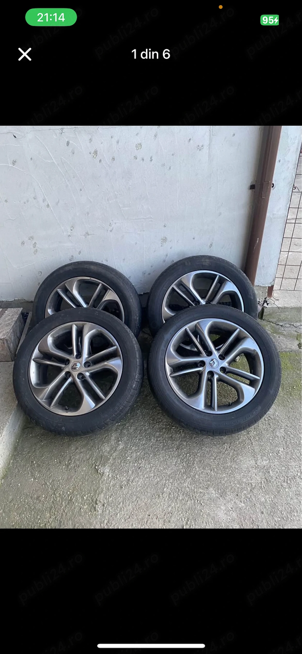 De vinzare roți Renault 