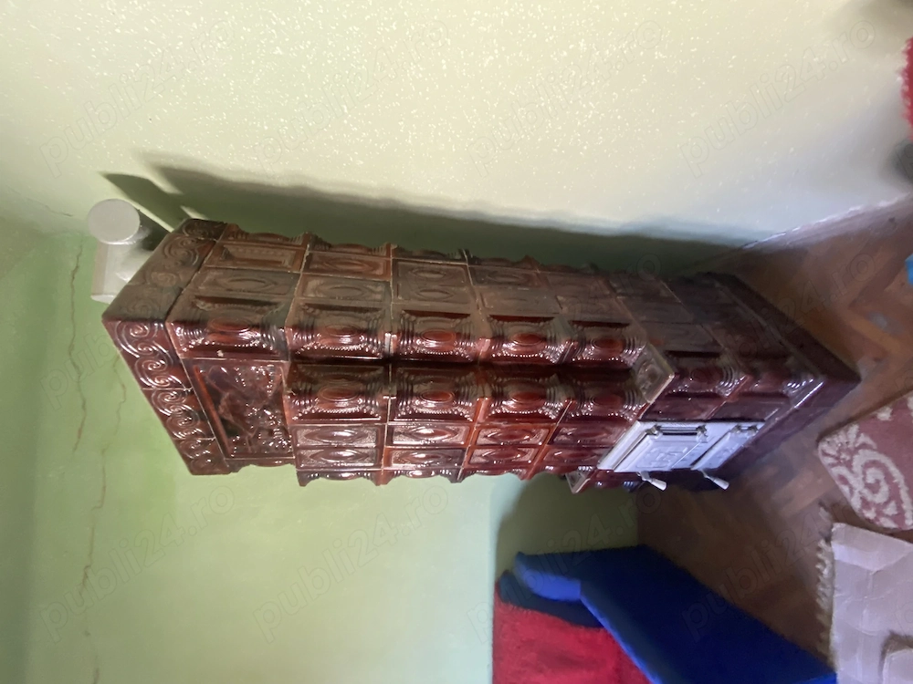 Sobă de teracotă desfăcută