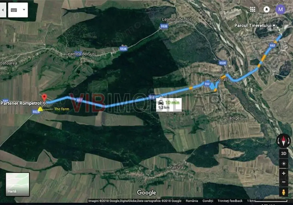 Craiova | Teren 17.400 mp | Deschidere 350 ml la DJ 552A | Între păduri de stejar