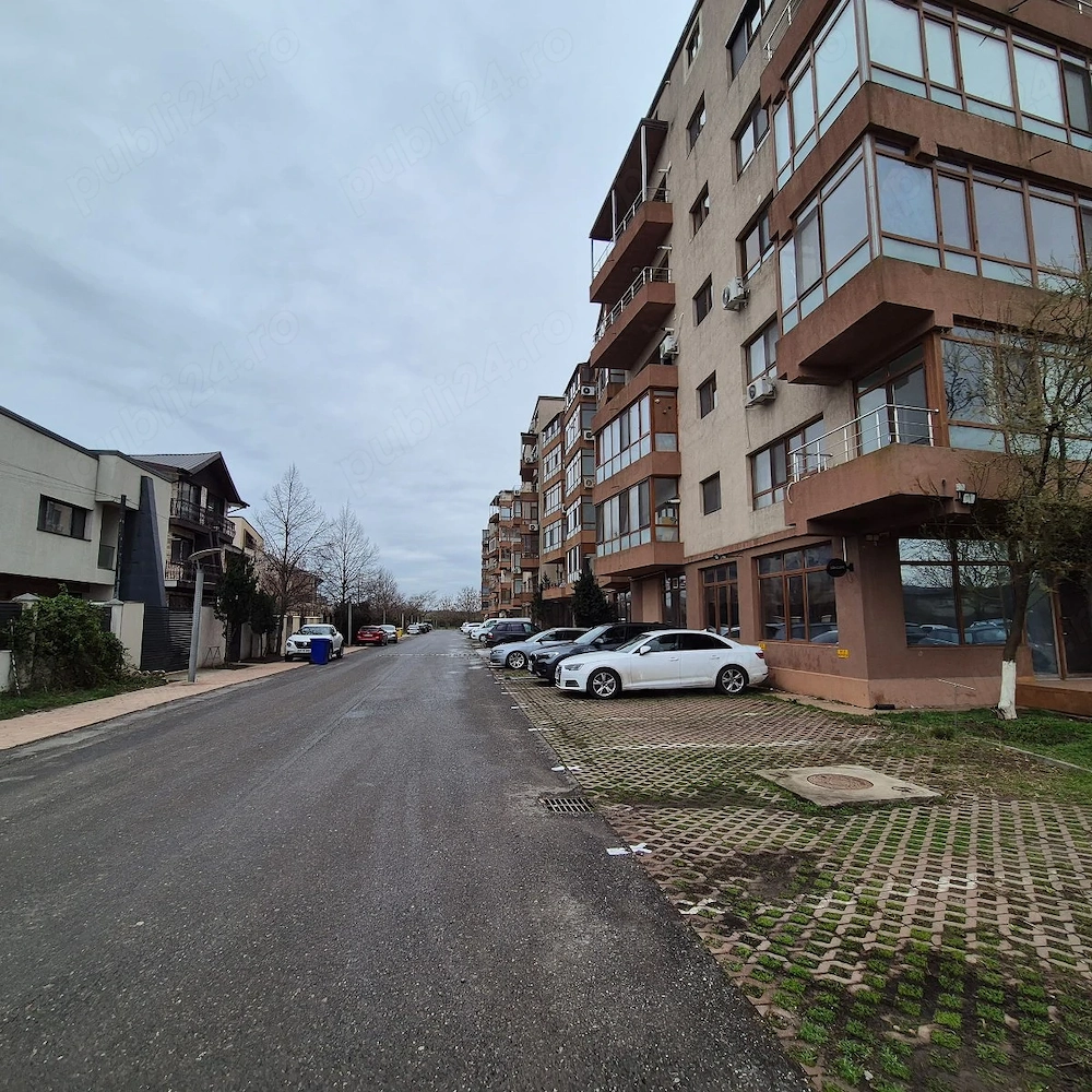 Metro Voluntari - Omnix City, vanzare ap 2 camere mobilat, parcare