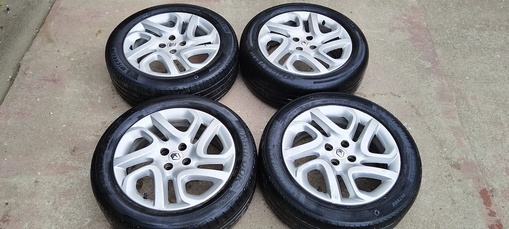 Jante Renault Captur,Megane,Kadjar,dimensiune 205/55/r17 cu anvelope de vara