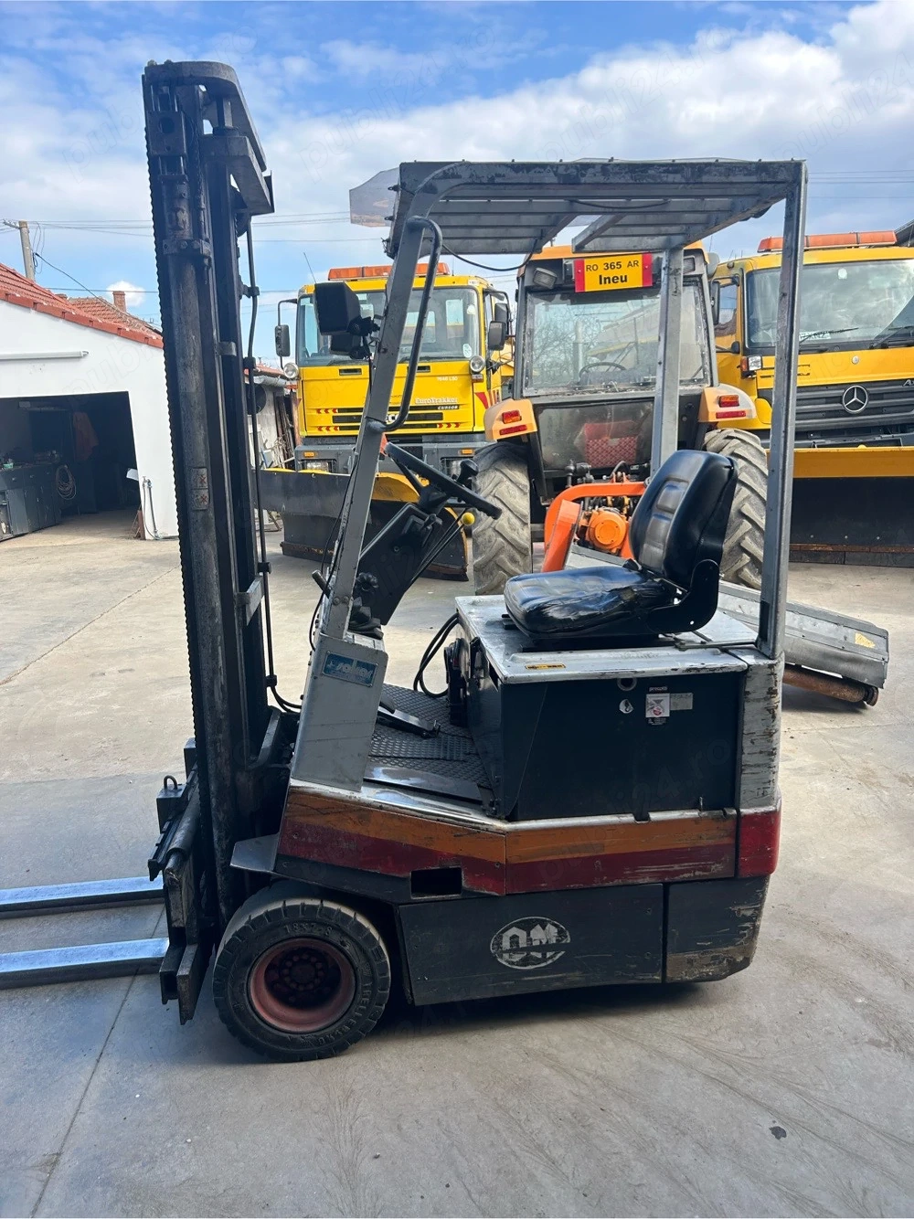 Stivuitor electric FIAT OM 1.2T   baterie 2021   3.6m   funcțional