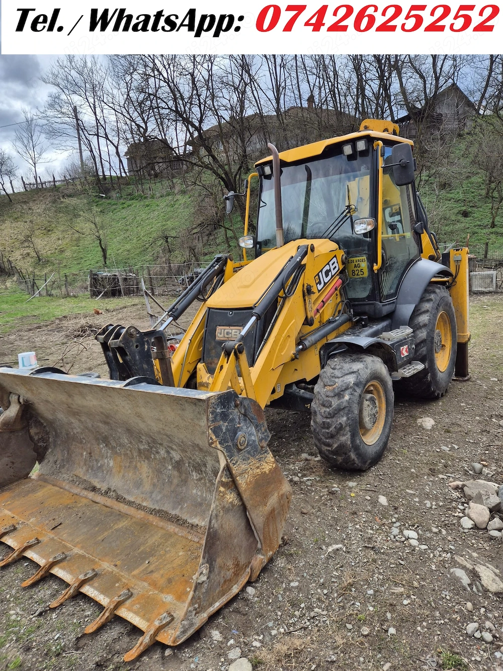 Buldoexcavator JCB 3CX, an 2020, cupa multifuncționala, unic proprietar