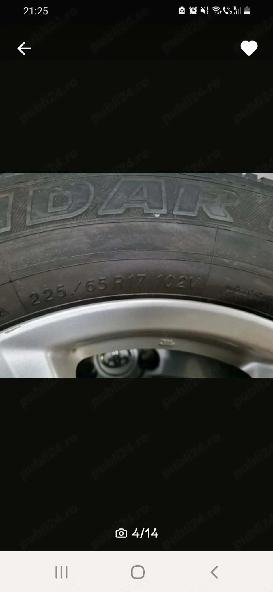 genti si cauciucuri de iarna  peste toyota raw4 