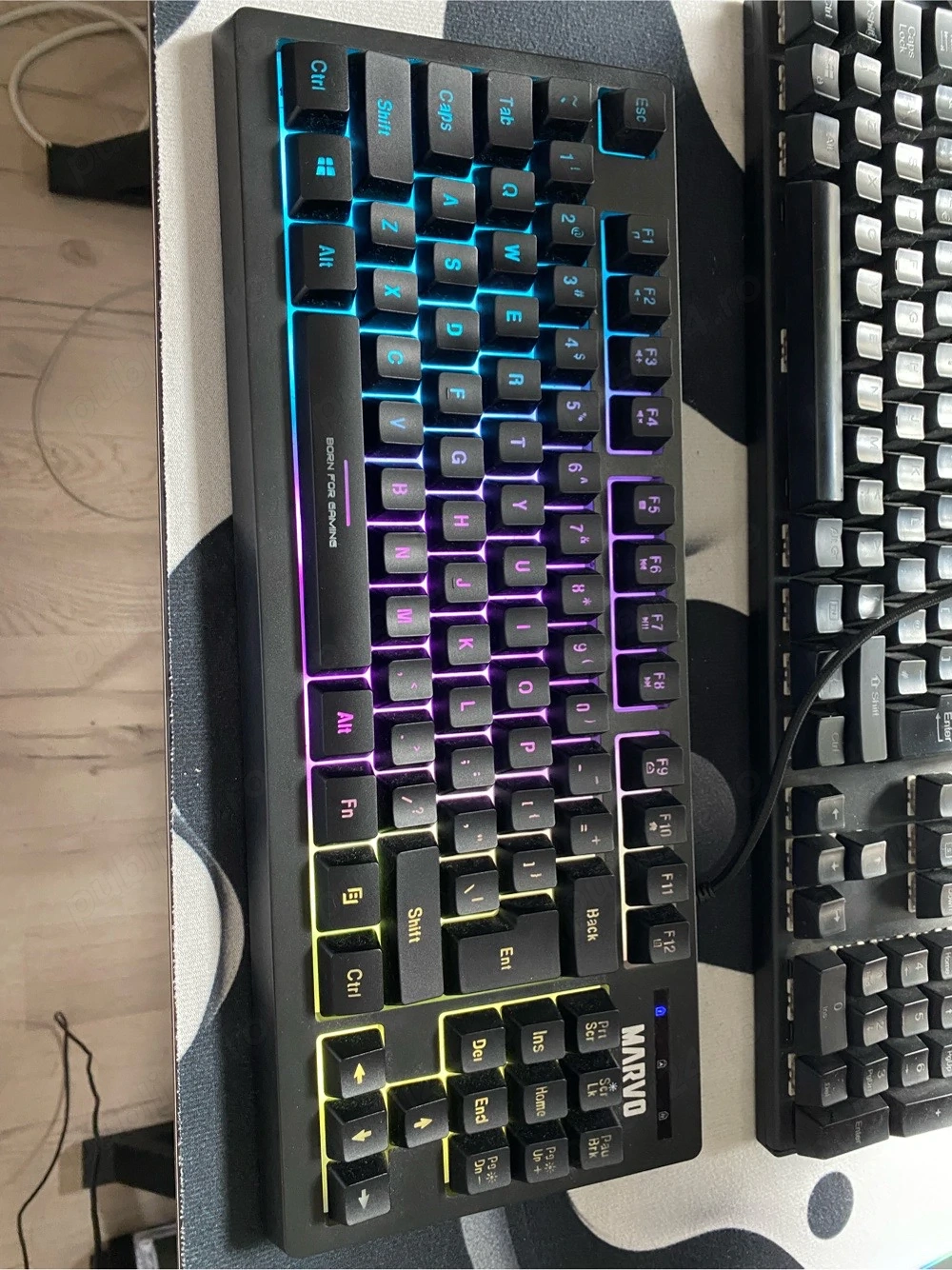 Tastatură Gaming Marvo CM310 RGB TKL - Perfect funcțională