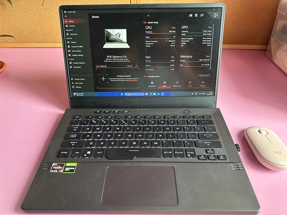 ASUS ROG Zephyrus G14 Ryzen 7   16GB RAM   GTX 1650   SSD 1TB   Gaming & Ultraportabil