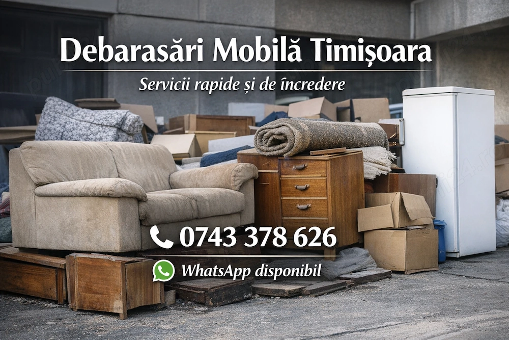 Oferim Servicii de Ridicat Moloz mobila canapele saltele electronice cartoane polistiren diverse 