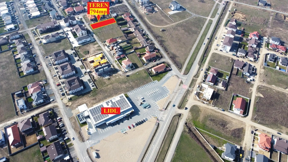 Teren PREMIUM Mosnita - langa Lidl Drumul Boilor