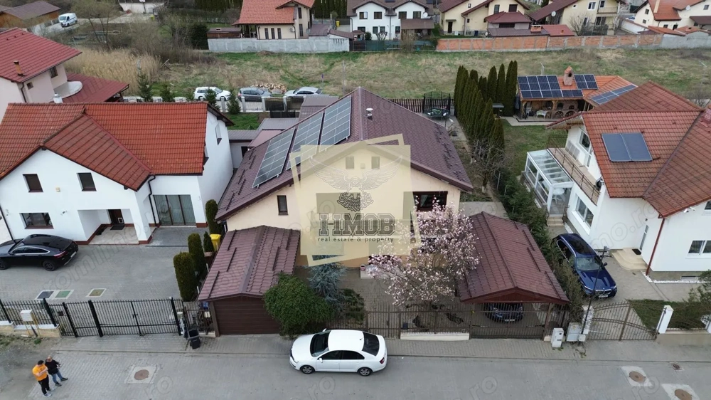 Casa moderna 6 camere 2 bai terasa garaj 654 mp teren Selimbar