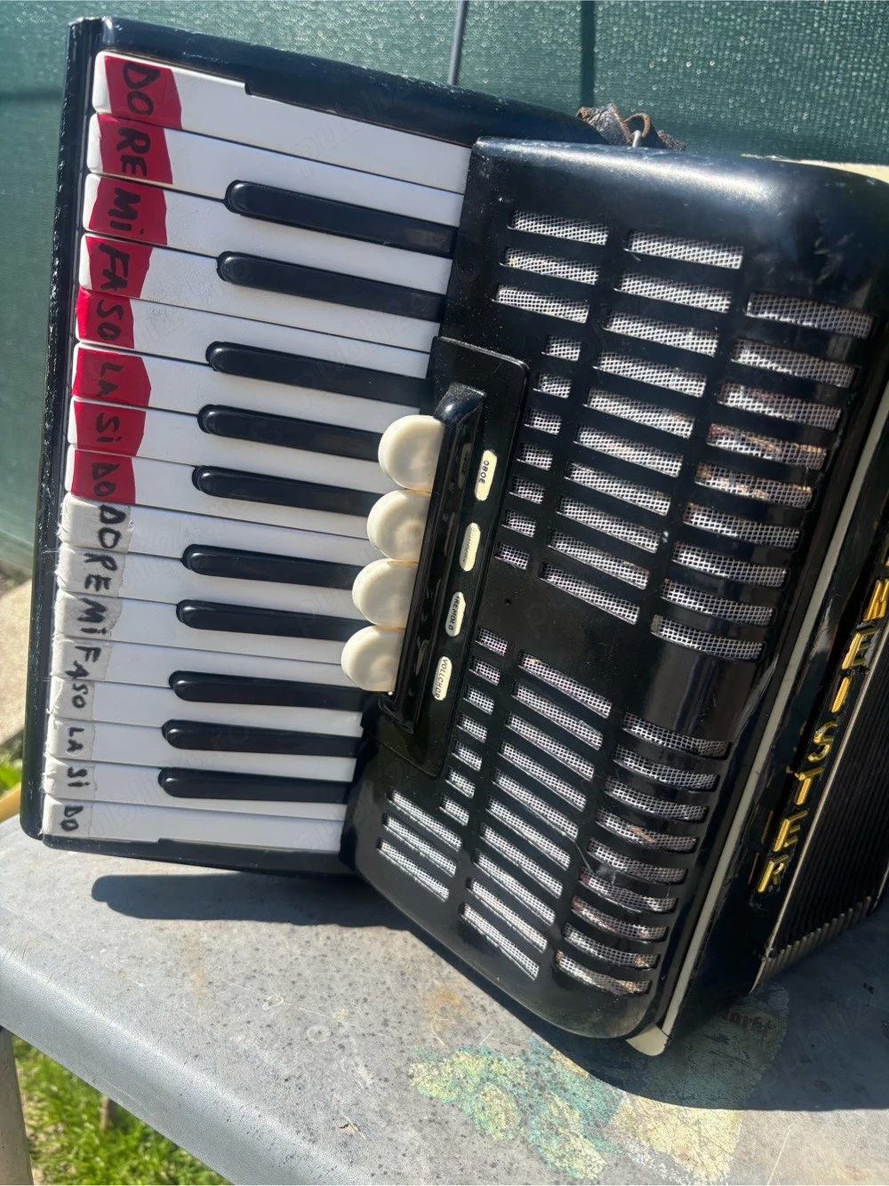 acordeon weltmeister 40 basi