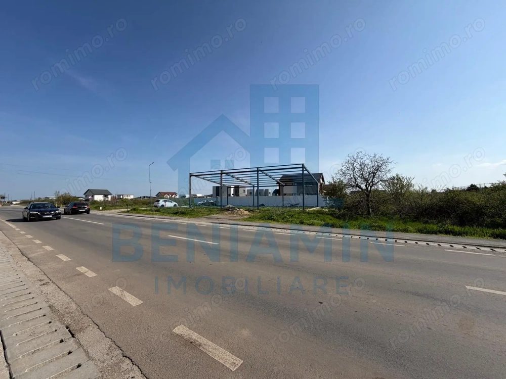 500mp Teren+Schelet Hala Autorizatie Strada Aeroportului Carcea