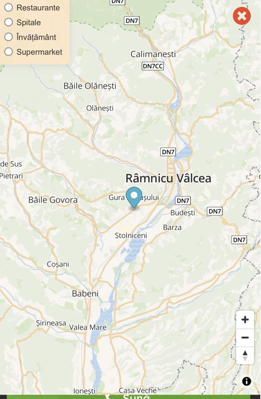 Vând teren în apropiere de Râmnicu Vâlcea