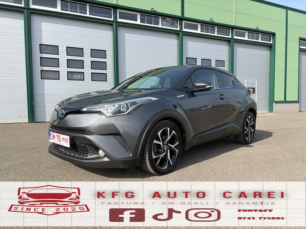 Toyota C-HR, 2019, 1.8 hybrid 122 cp, E6; automat, 165.000 km