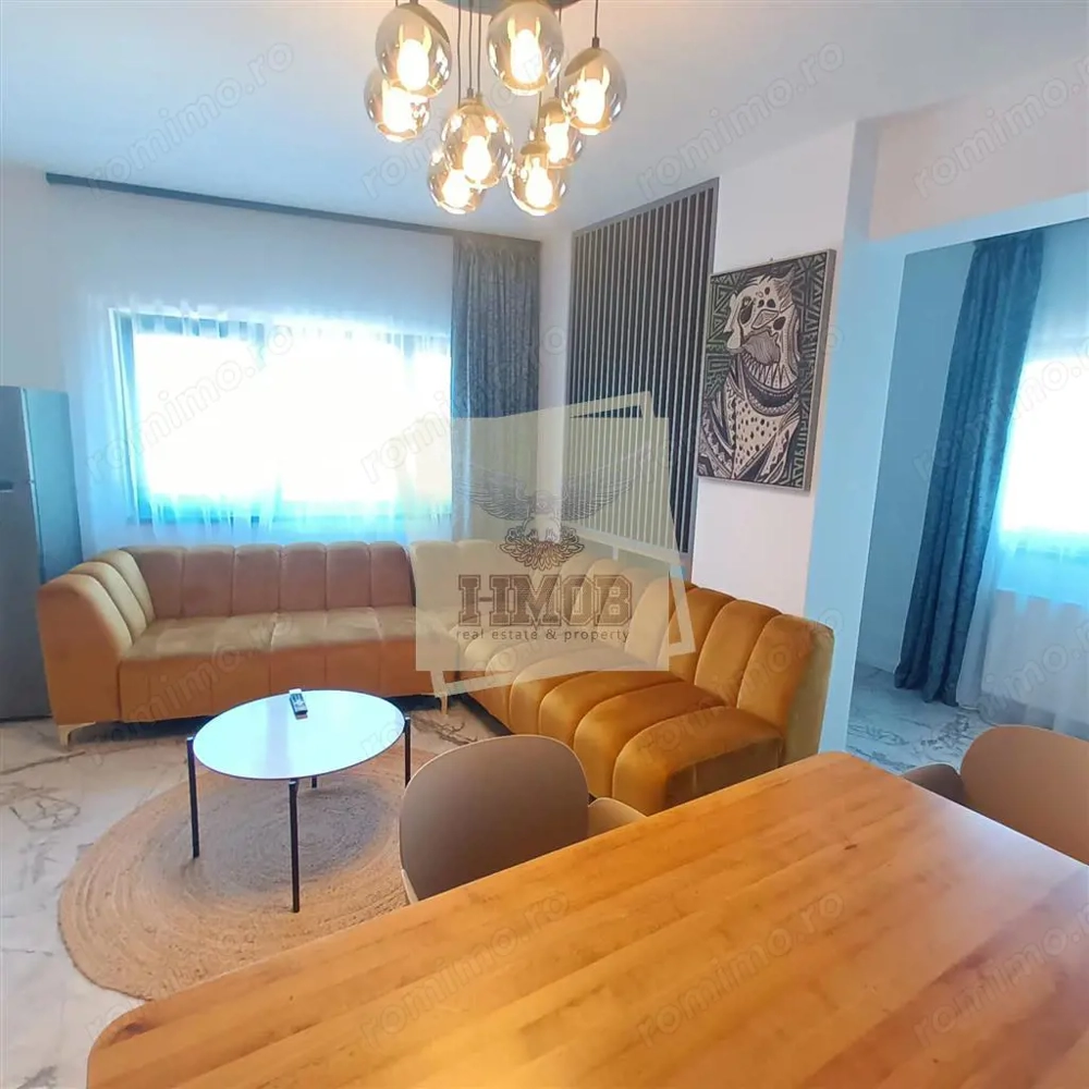 Apartament de lux cu 3 camere 2 bai si balcon in Garden City