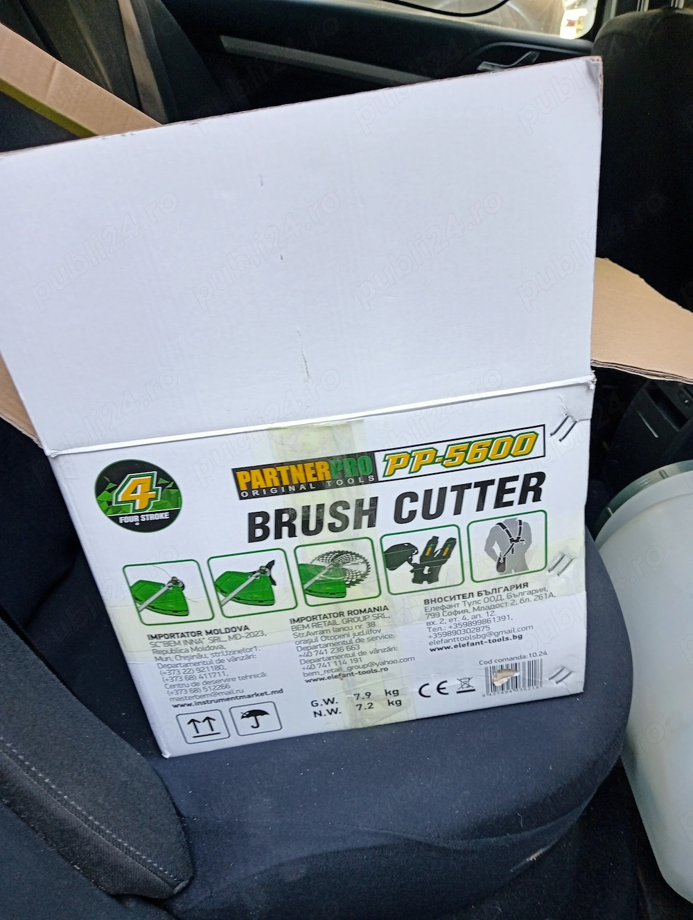 Vând motocoasă pe benzina,Partener PRO PP5600,4T,5,6 Cai4T