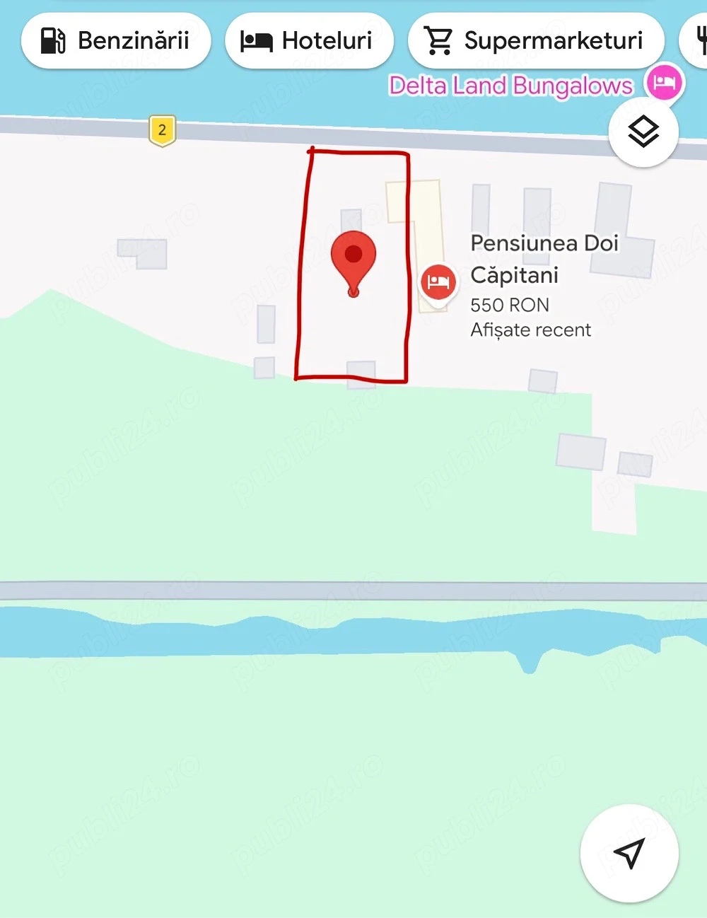 Teren Premium Crisan Delta Dunarii