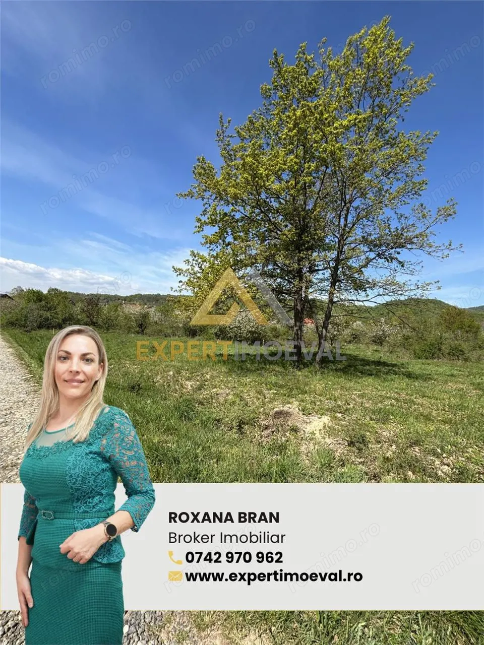 Teren zona deosebita, Tautii Magheraus, 1100 mp pret mic