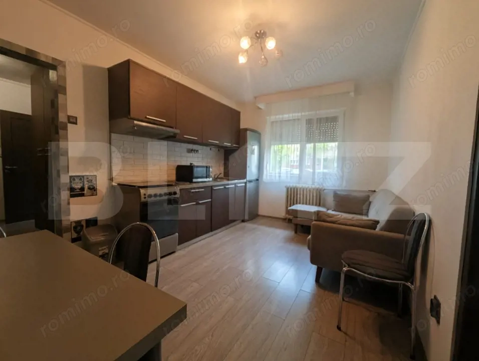 Blitz vă propune un apartament cu 2 camere la parter, zona Nufărul.