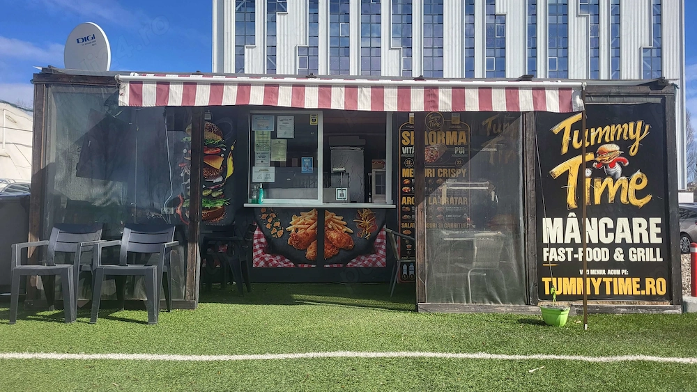  Fast-food de vânzare în Iași   locație TOP + complet echipat   17.900  