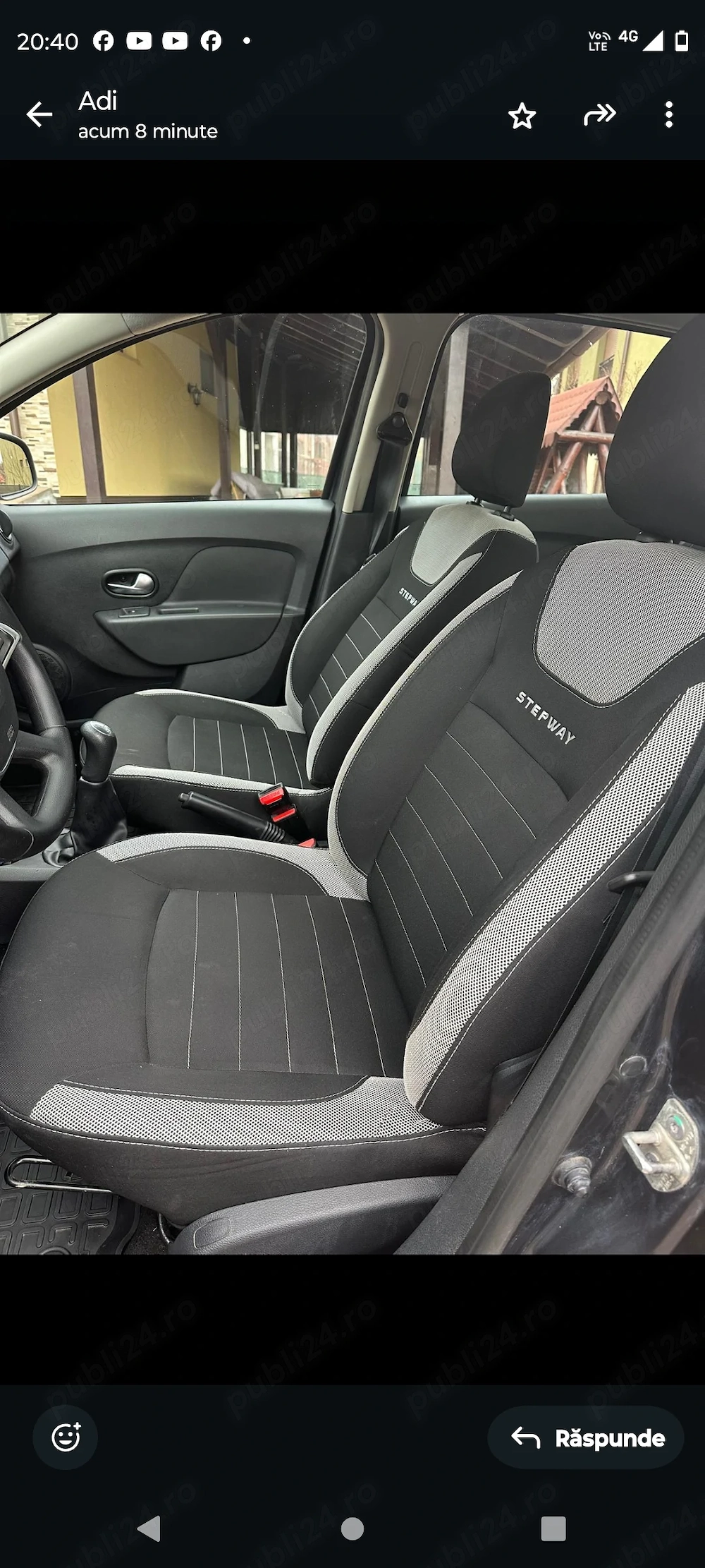 Vând Sandero Stepway