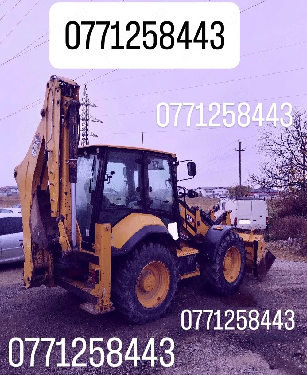 Buldoexcavatoare Caterpillar 434 HRC 2021 - (2 Buc. ORE 2494 si 2828)