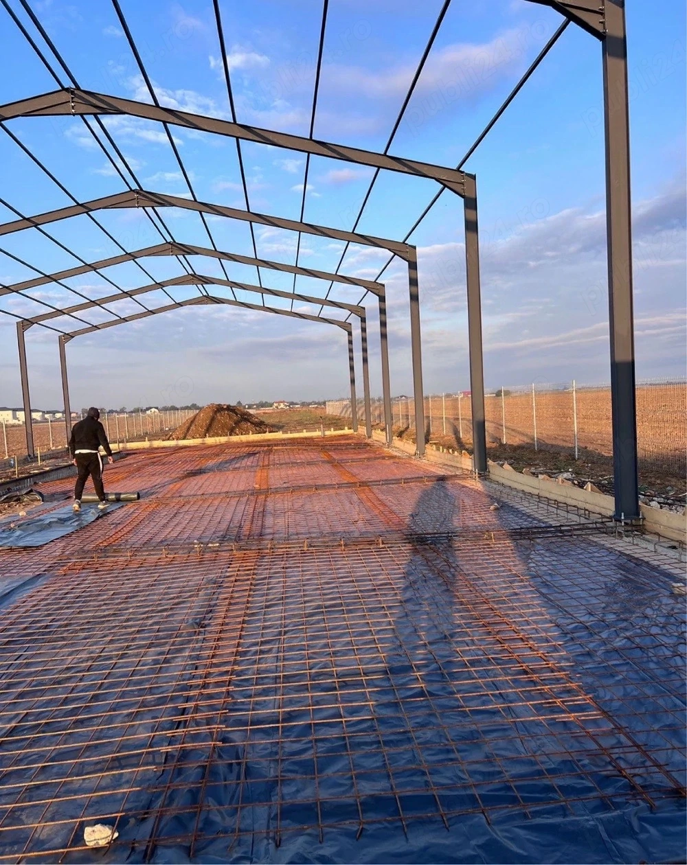 Vand hale metalice complete pentru: - Service Auto  - Spalatorie Auto  - Statie de Anvelopare  - Gar