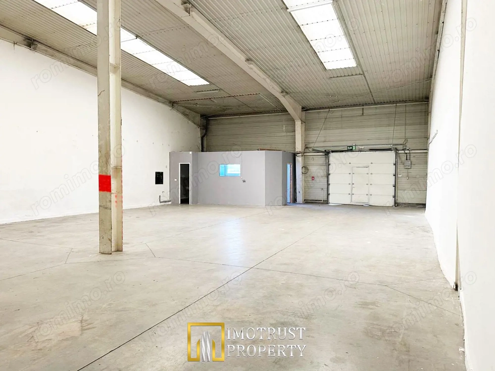 Spatiu industrial de inchiriat Arad 227 mp acces TIR