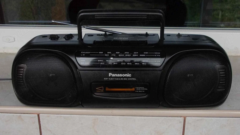 Radio PANASONIC Rx-Fs430 casetofon stereo portabil,servisat,Malaysia