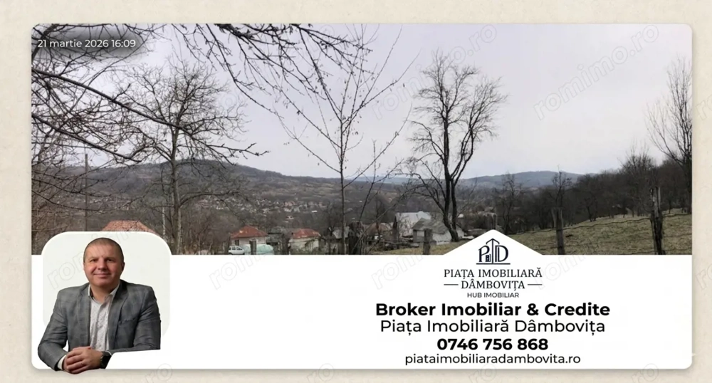 Teren intravilan 2.454 mp cu casă cadou – Zona Runcu, ideal pensiune