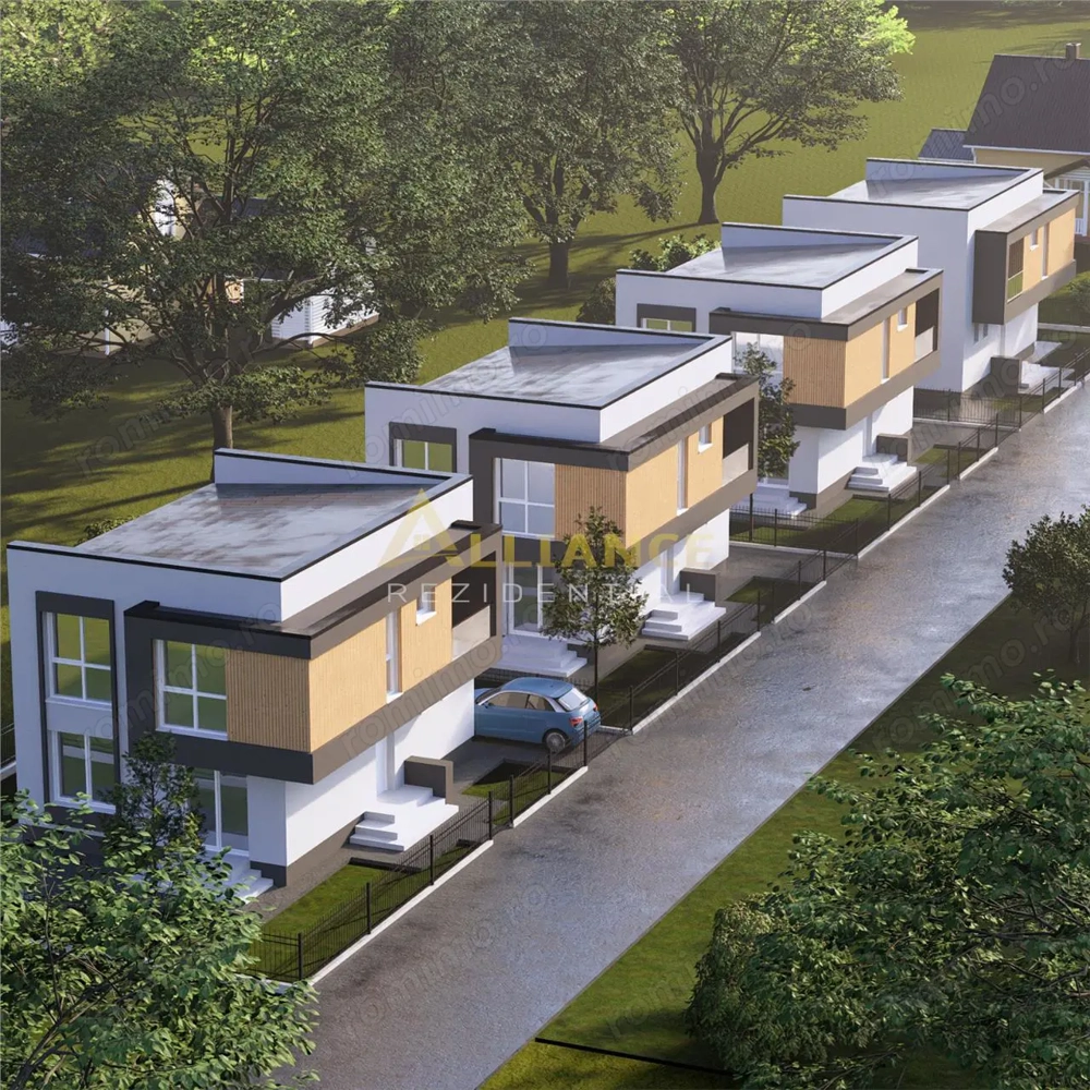 Vila individuala, 4 camere, 3 baie, curte 210mp