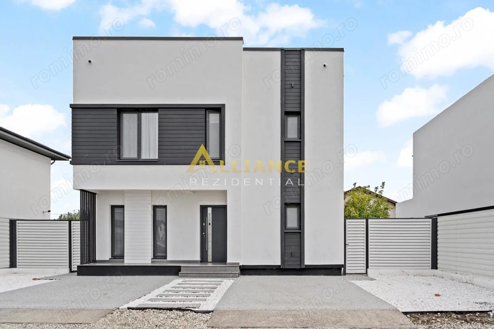 Casa moderna | 5 camere | Teren 444 mp | Finisaje la cheie