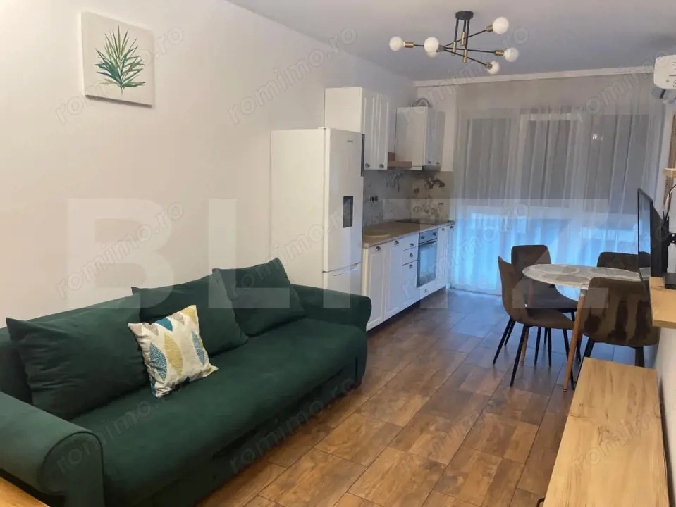 Apartament 2 camere, 48 mp utili, zona Universității, mobilat și utilat
