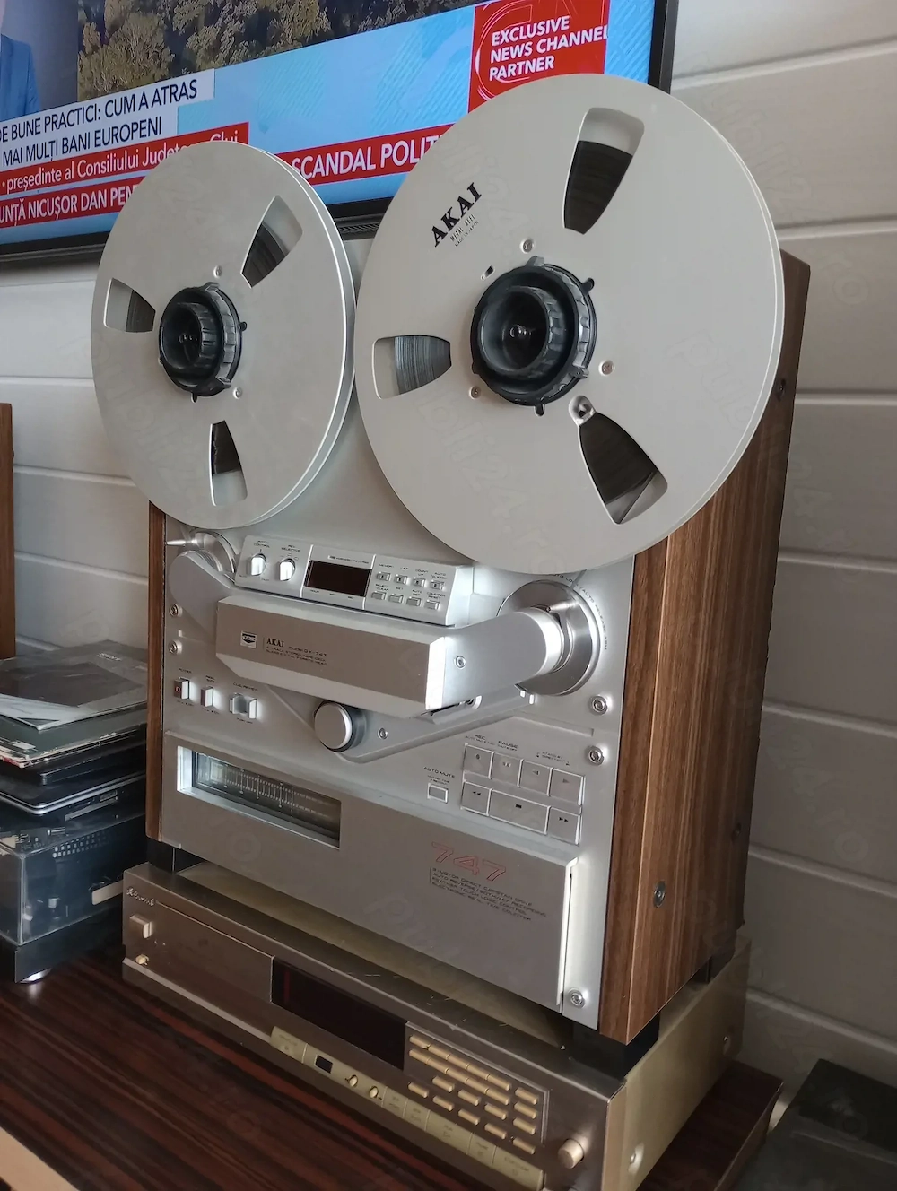 Magnetofon Akai GX 747