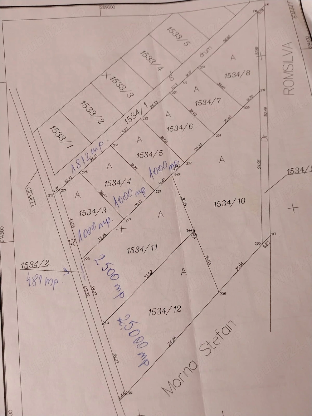 Teren intravilan Sanmartin 