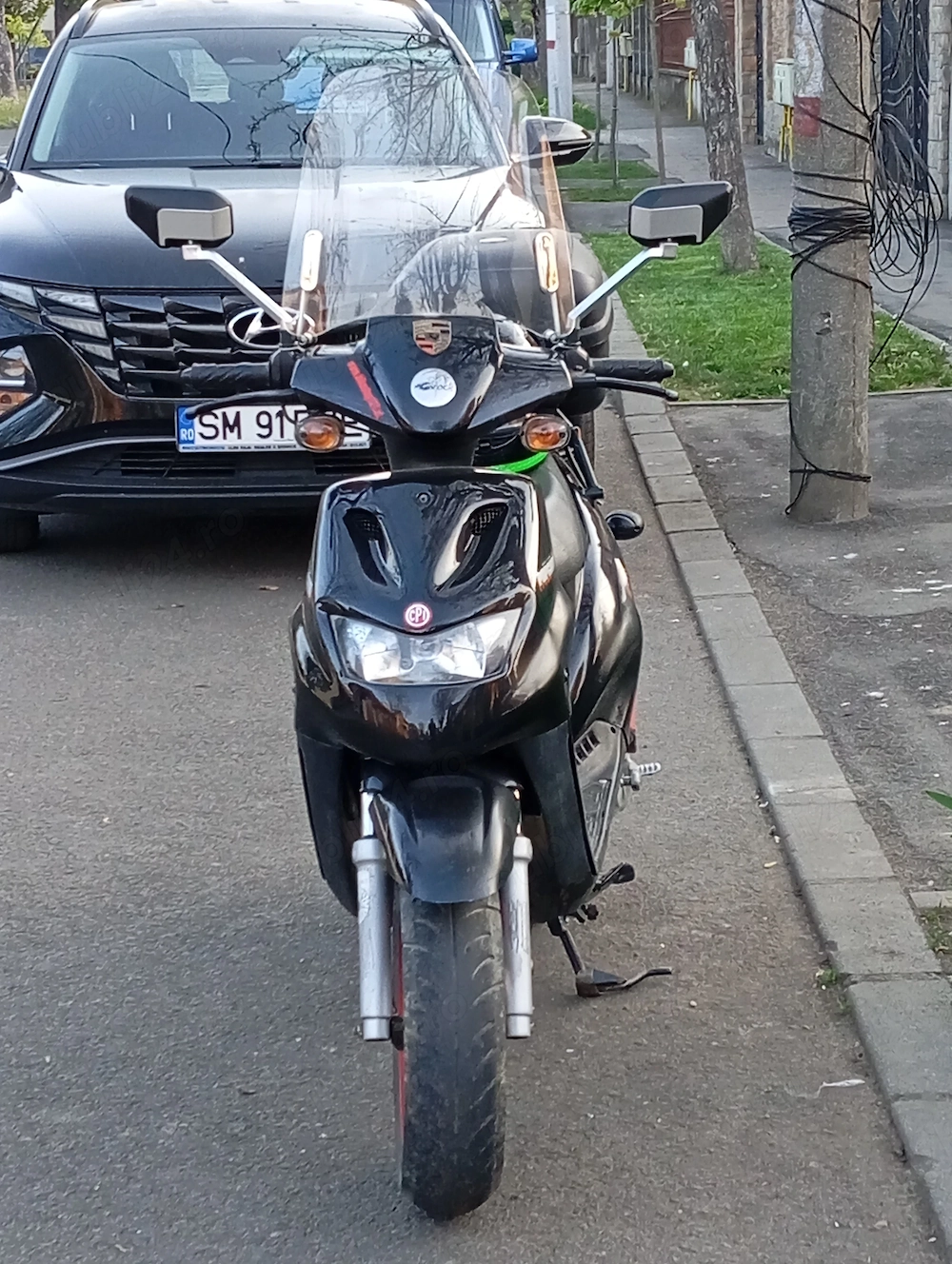 Vând scuter cpi popcorn  cu carte RAR ITP valabil