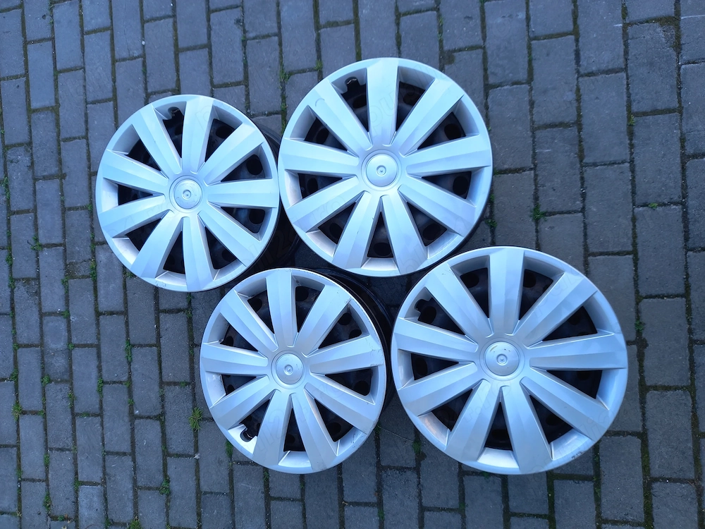 Jante tabla vw audi skoda seat 5x112 R16 cu capace 