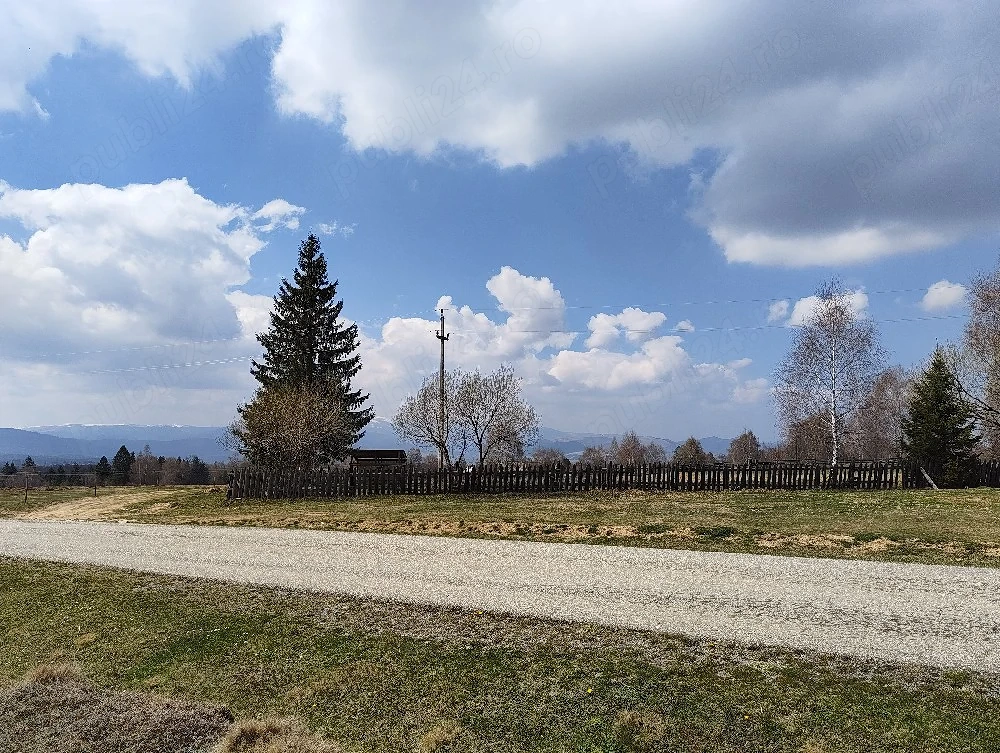 Teren plat 2920mp Dealul Negru 5km de Beliș vedere muntele Vlădeasa 