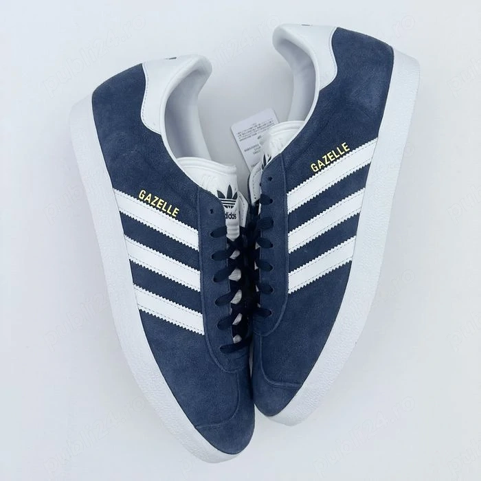 Pantofi Sport Adidas Gazelle Navy White 100% Originali