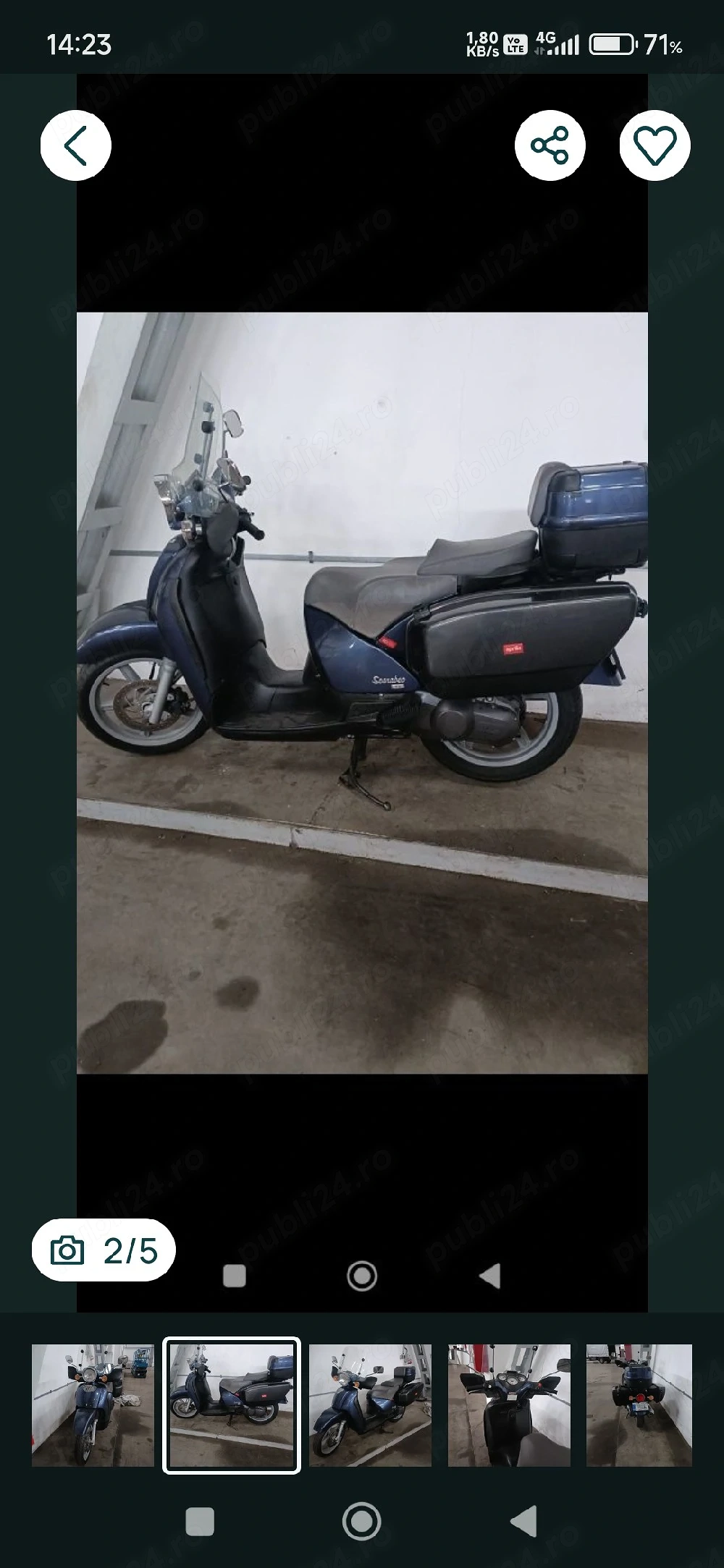 Aprilia Scarabeo 200 cm4