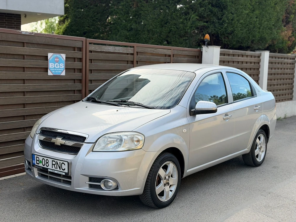 Chevrolet Aveo Model LT Climă Jante km 97.000Reali Motor 1.4 Benzină 100Cp Fab 2008 Primul Propietar