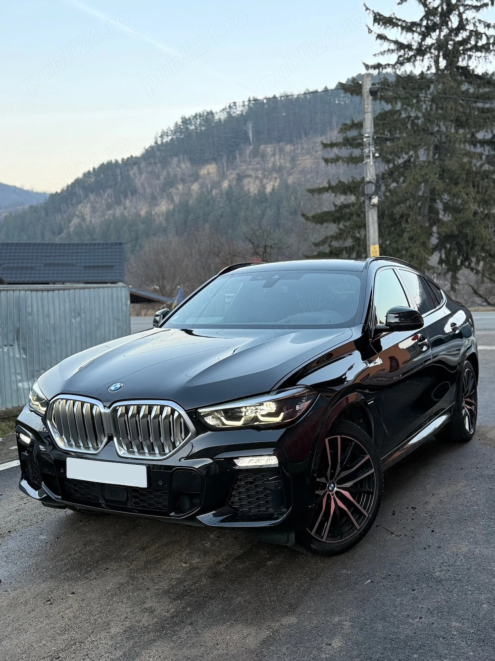 BMW X6 G06 3.0D Grila iluminată Swarovski Distronic